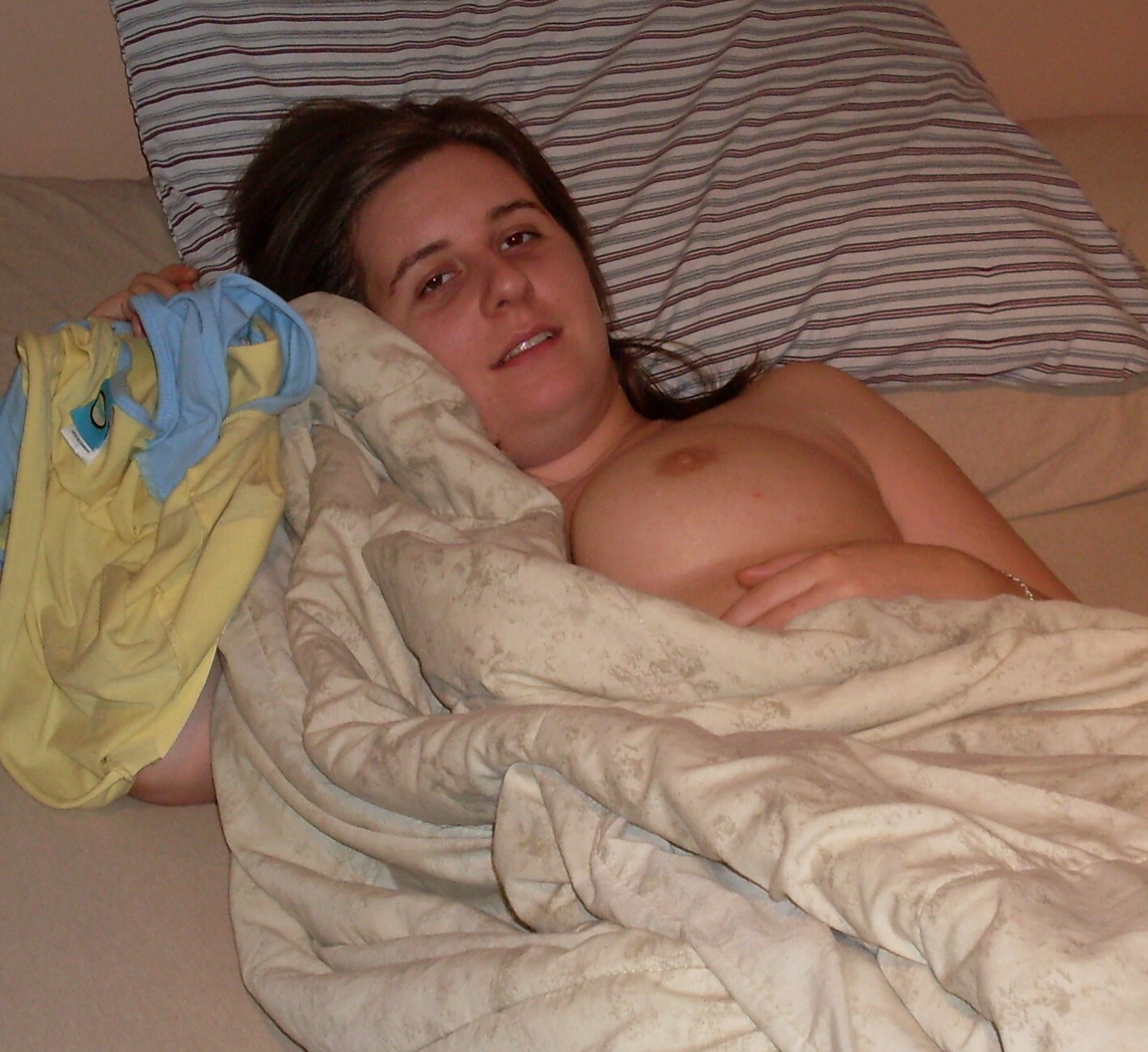 Working up the courage, PJ Party. — 7