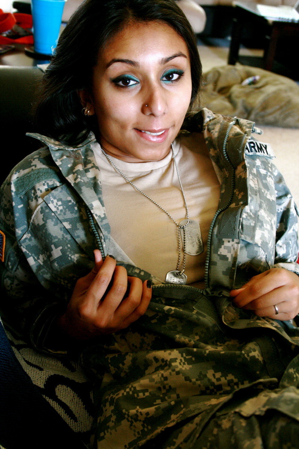 Hot Black Military Woman — 9