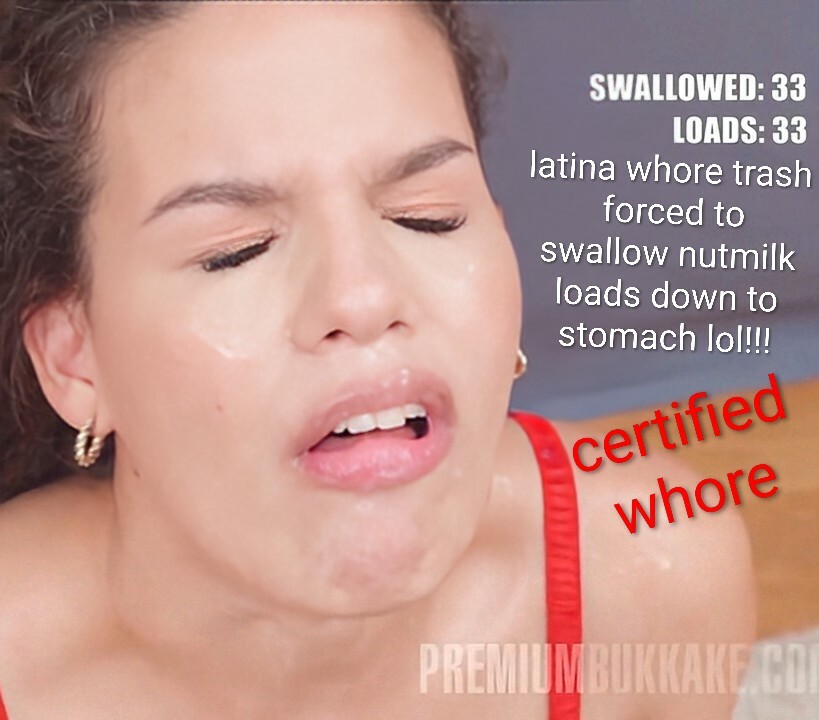 Swallowing bukkake face whore trash fuckers — 16