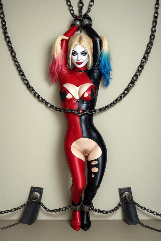 Nothing to Laugh About- Harley Quinn in Bondage — 20