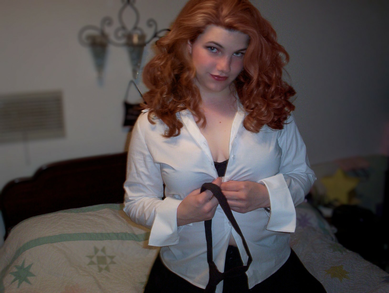 Amateur Redhead Fucks BBC in College Threesome — 33