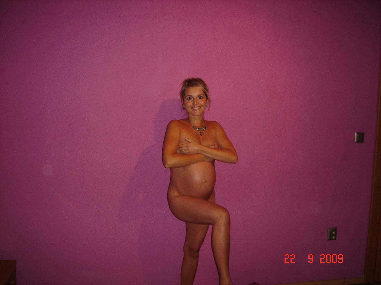 Blonde Czech preggo — 6